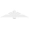 Ekena Millwork Kennewick Architectural Grade PVC Gable Bracket, 60"W x 15"H x 4"D x 6"F, 6/12 Pitch GBP060X15X0406KEN00 - alternate 2
